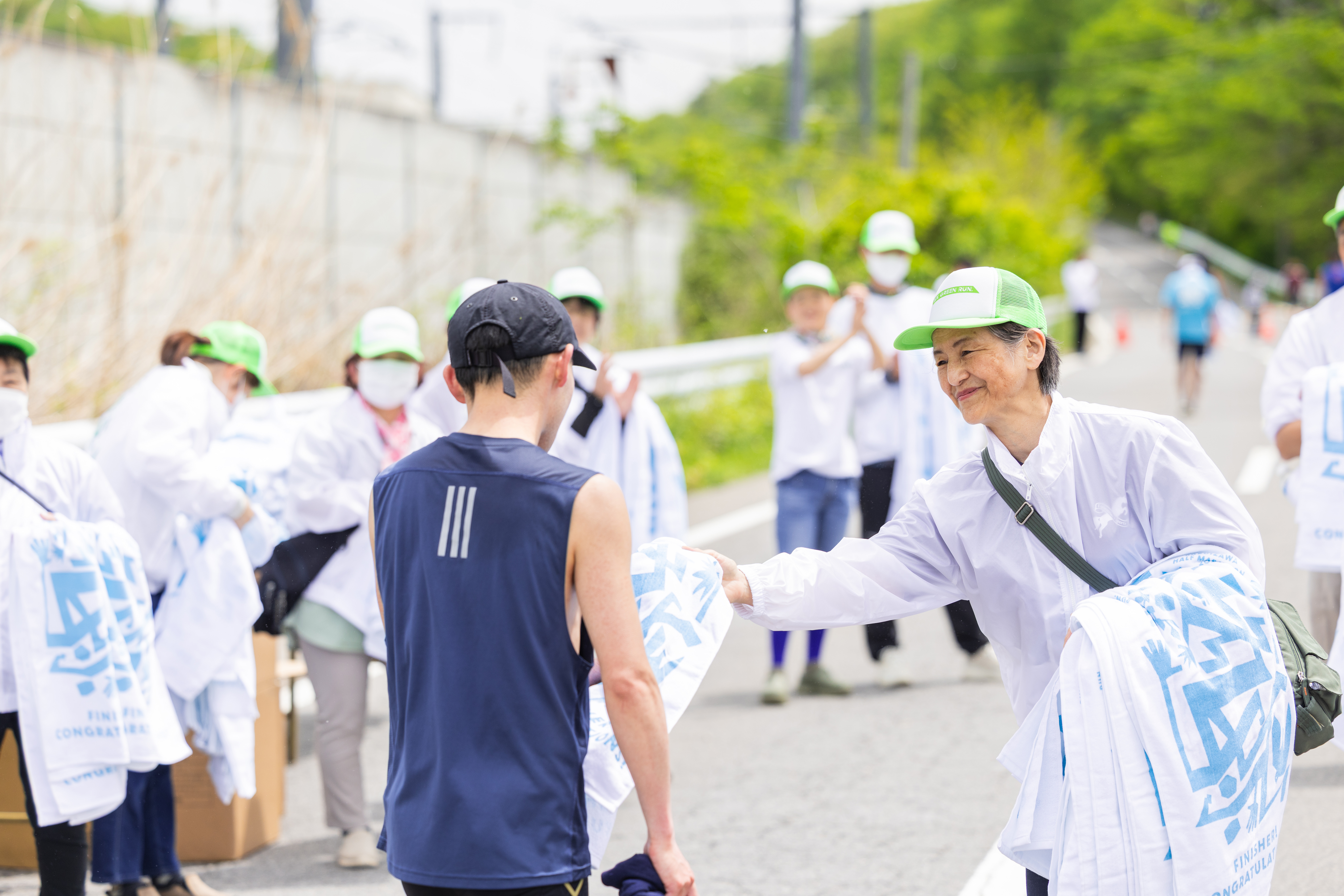 軽井沢ハーフマラソン2025ボランティア完走者対応